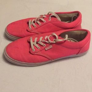 Pink Vans women’s size 8